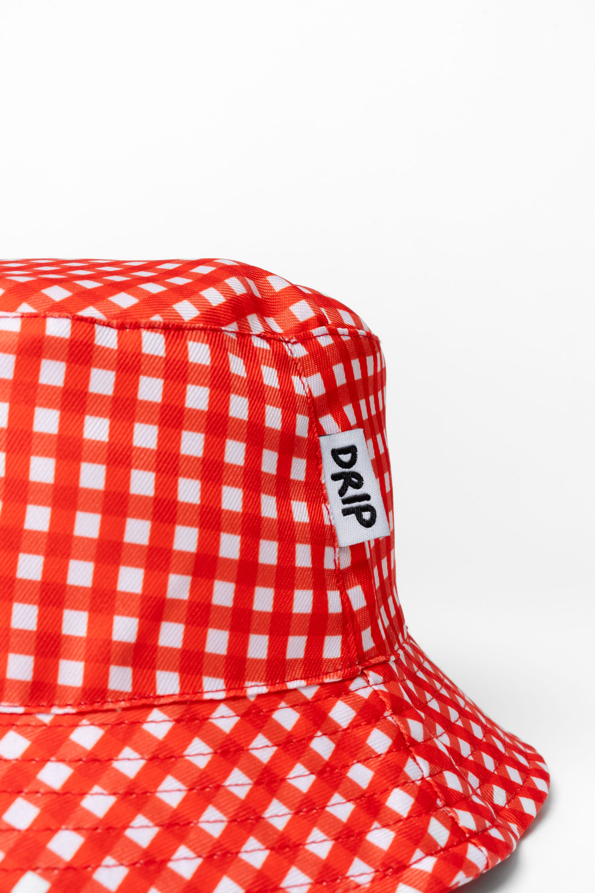 The Bucket Hat (Red Gingham)