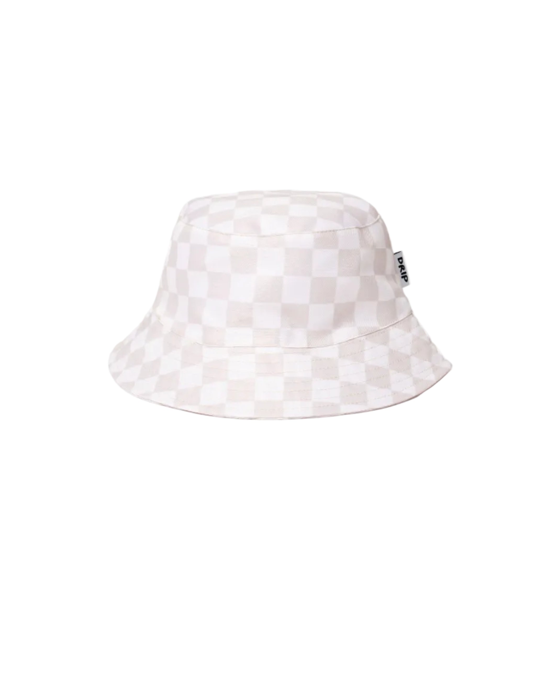 The Bucket Hat (Neutral Checkered)