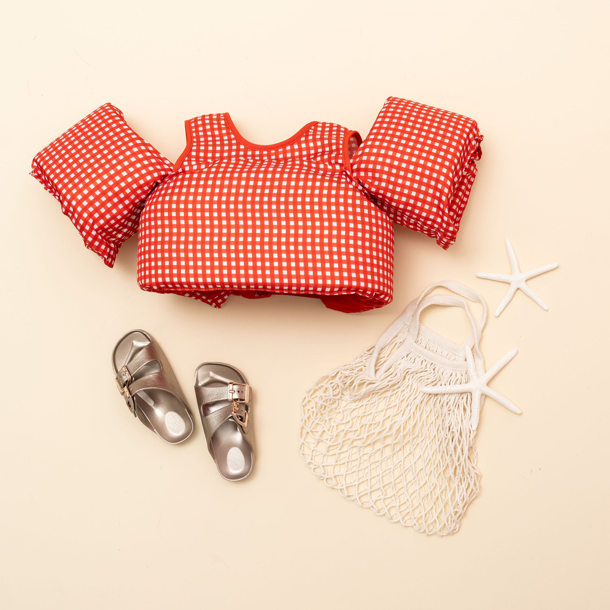 Red Gingham Kids Float