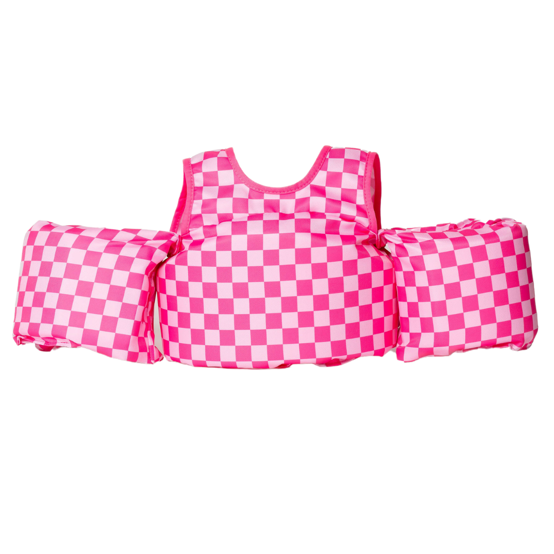 Pink Checkered Kids Float