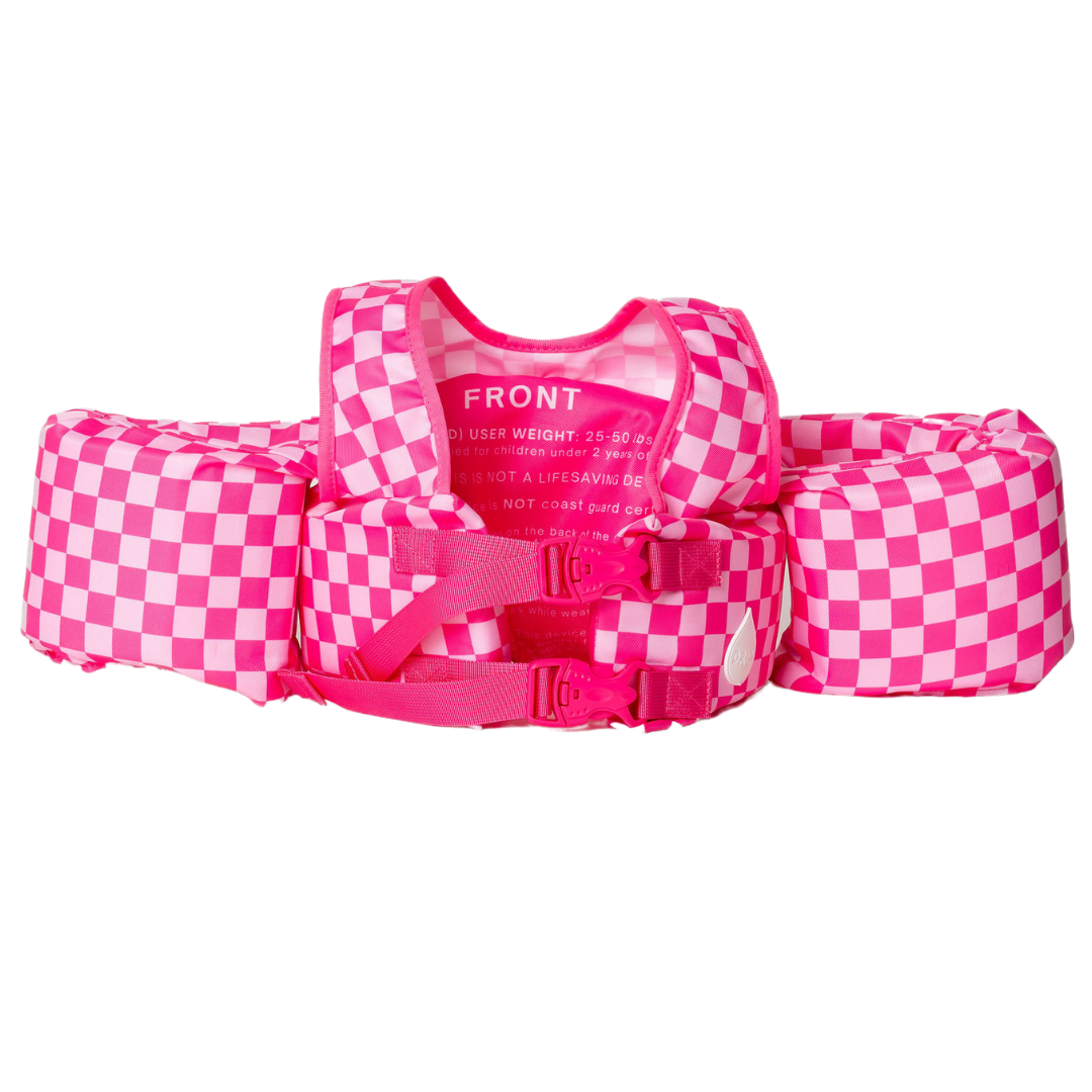 Pink Checkered Kids Float