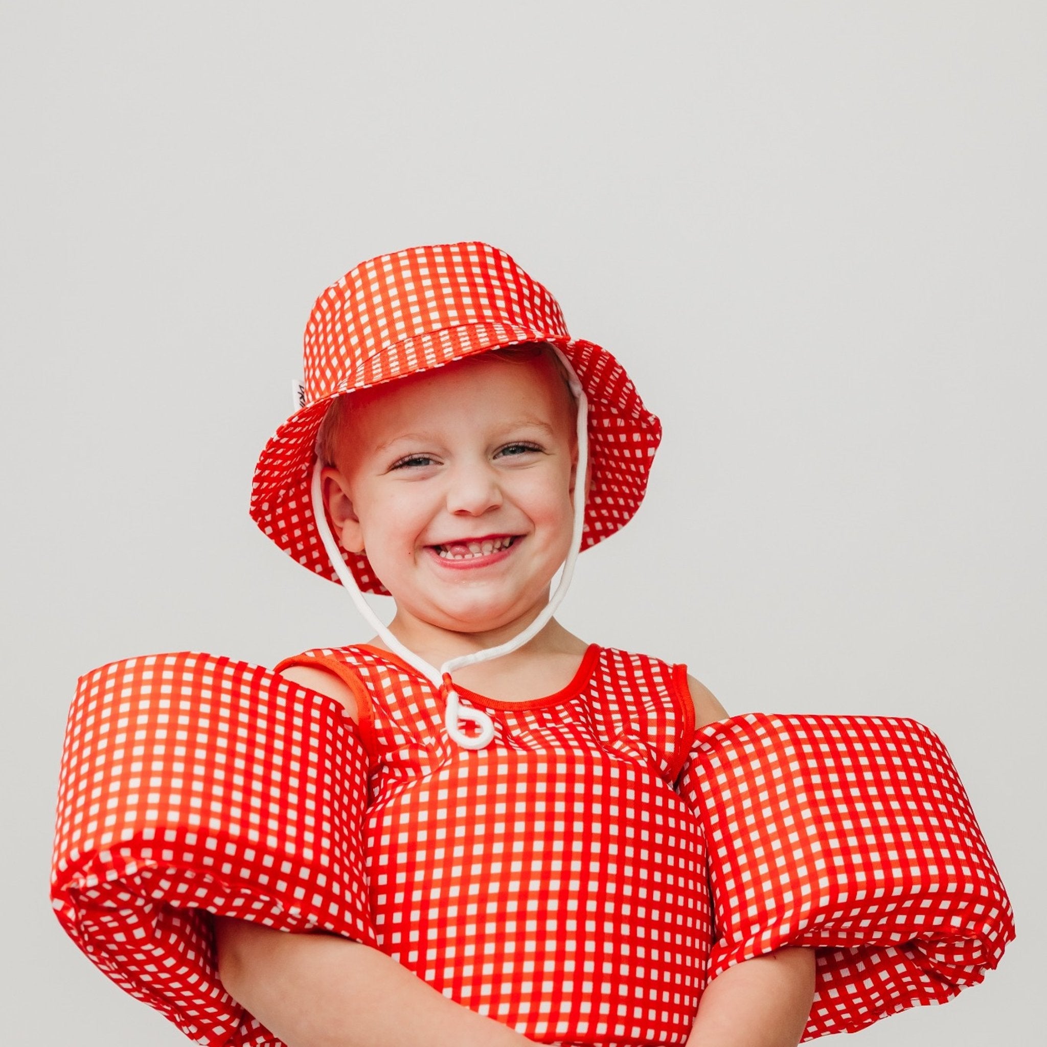 The Bucket Hat (Red Gingham)